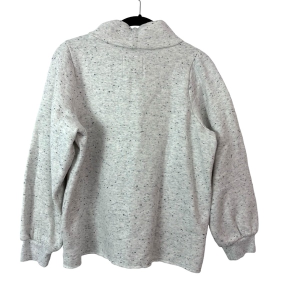 Madewell MWL Make Weekends Longer Betterterry Relaxed Turtleneck Sweatshirt Sz S - Picture 4 of 12